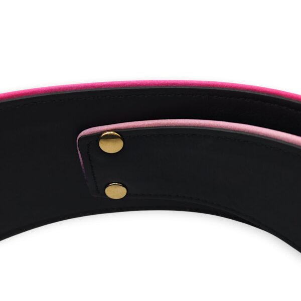B15 70/28 Multi-colour Belt in Fabric, Calf, Gold hardware - Image 6