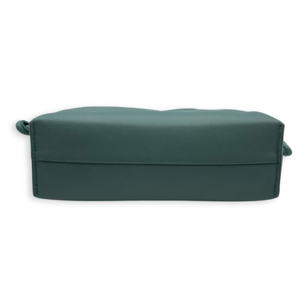 Flamenco Green Shoulder Bag in Nappa Leather, Gold hardware - Image 6