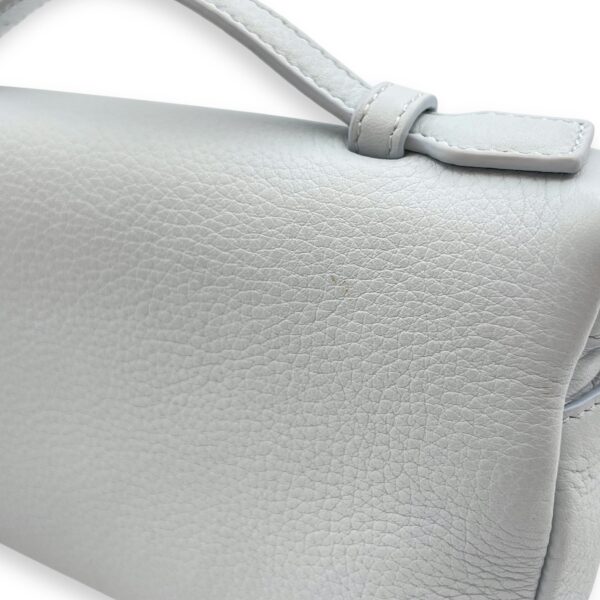 Extra Pocket 19 Baby Blue Crossbody Bag in Calfskin, Silver hardware - Image 12