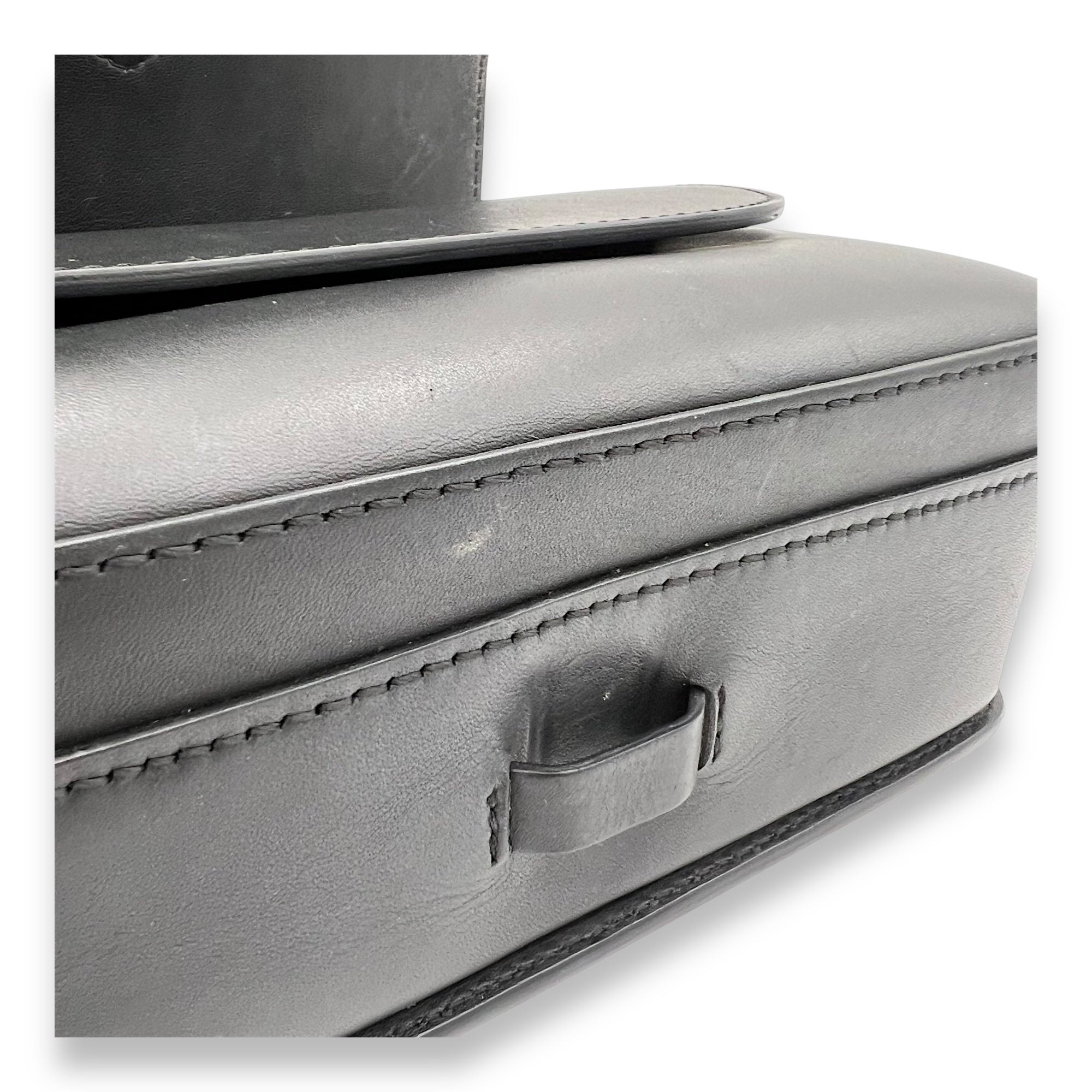 Birdie Studded Black Crossbody Bag in Calfskin, Mixed hardware - Image 12