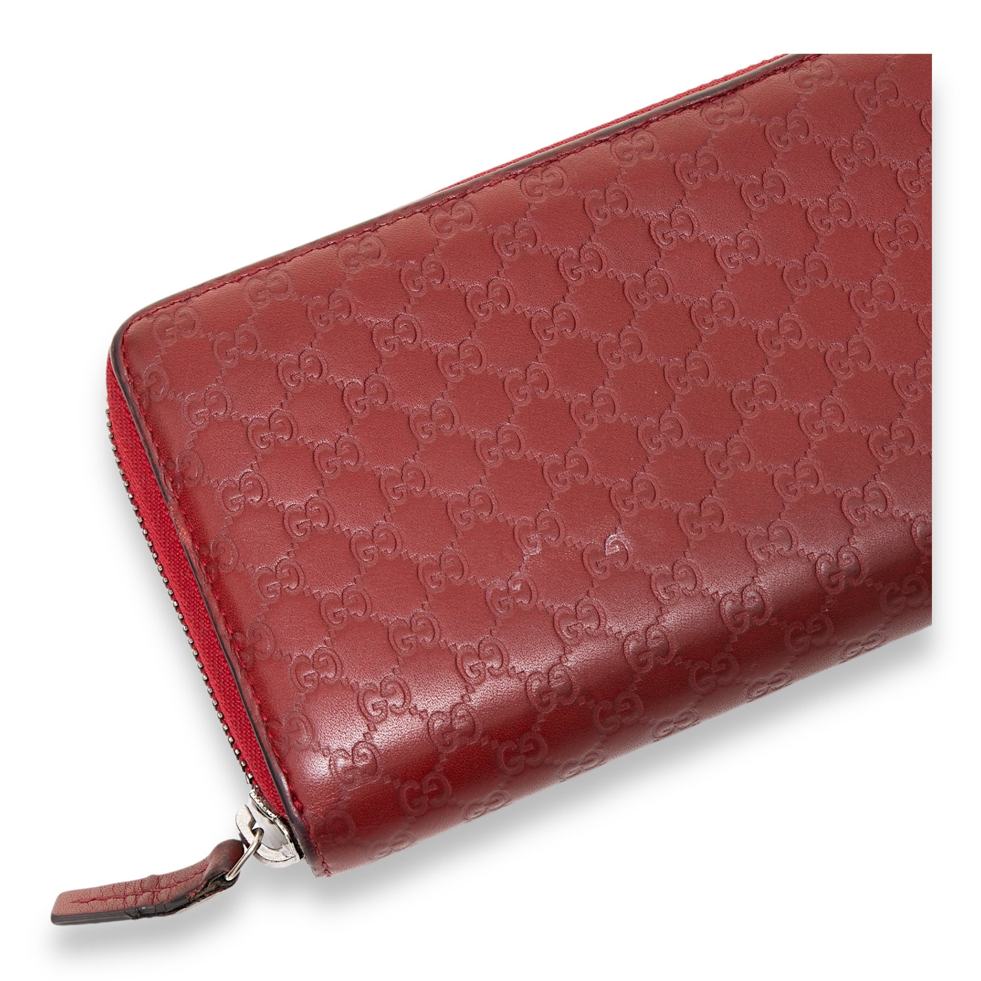 Flap Long Wallet in Guccissima leather, Silver Hardware - Image 4