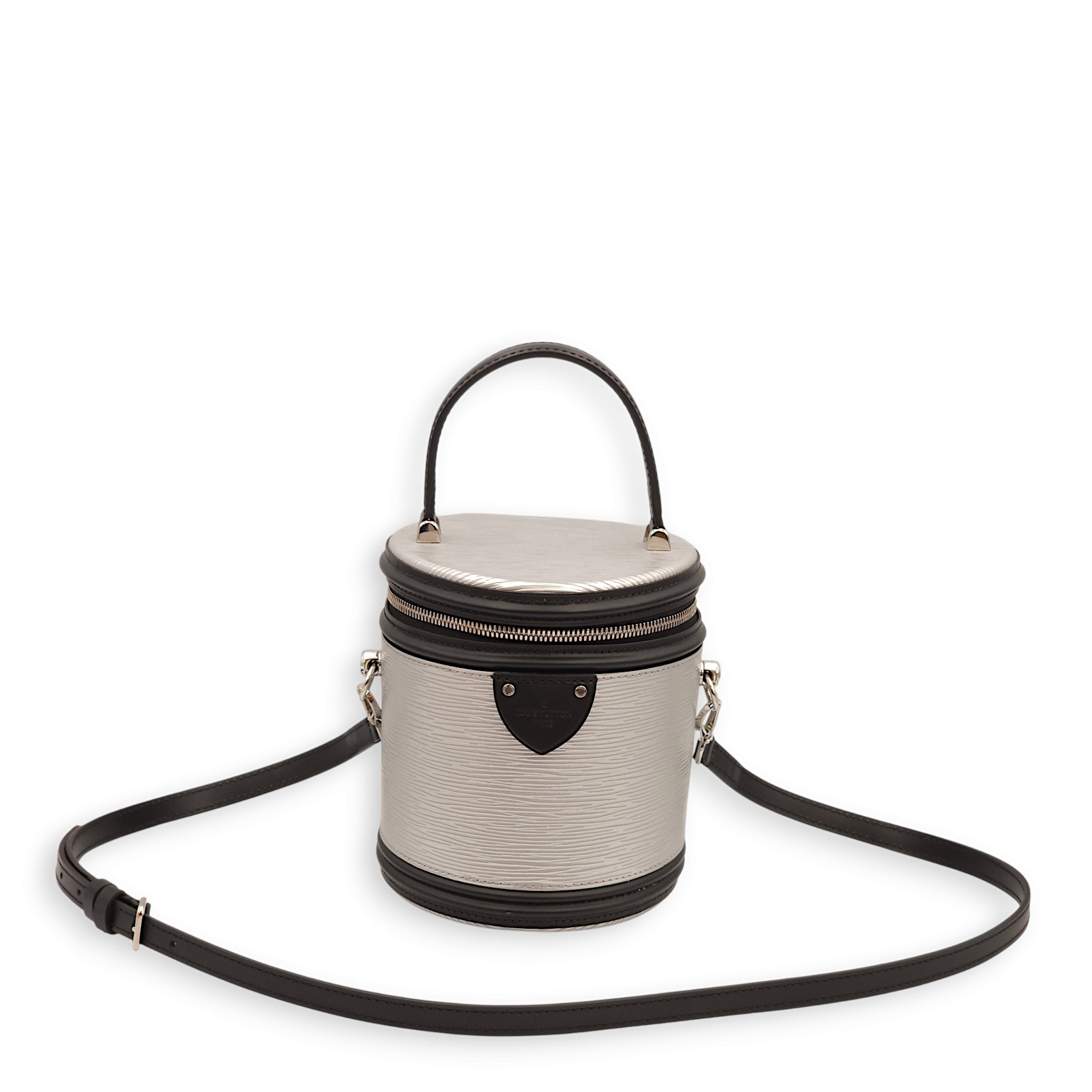Cannes Multi-colour Top Handle Bag in Epi Leather, Palladium hardware - Image 9