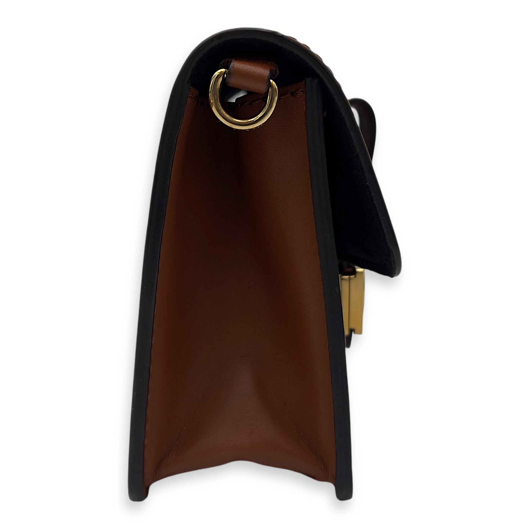 Dauphine Belt Bag Brown in Monogram Coated Canvas, Gold hardware - Image 5