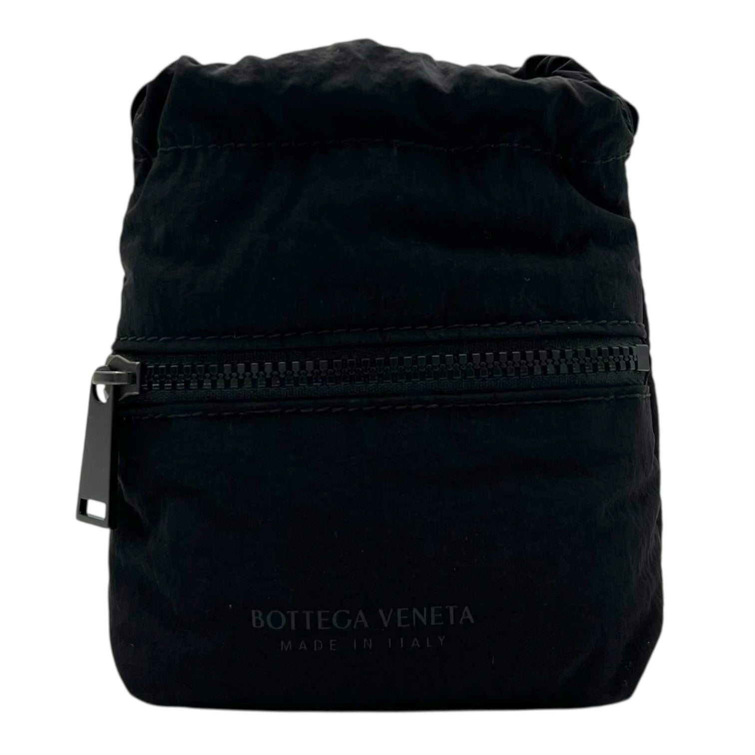Logo Shoulder Bag Black in Nylon