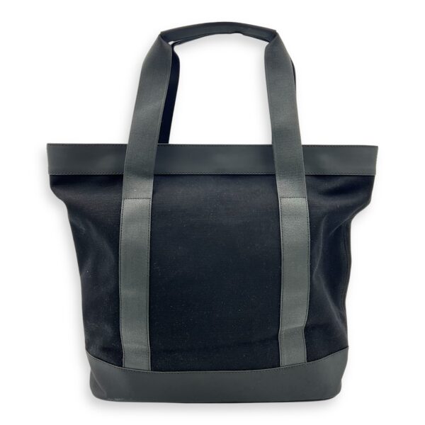 Logo Tote Bag Black in Canvas - Image 3