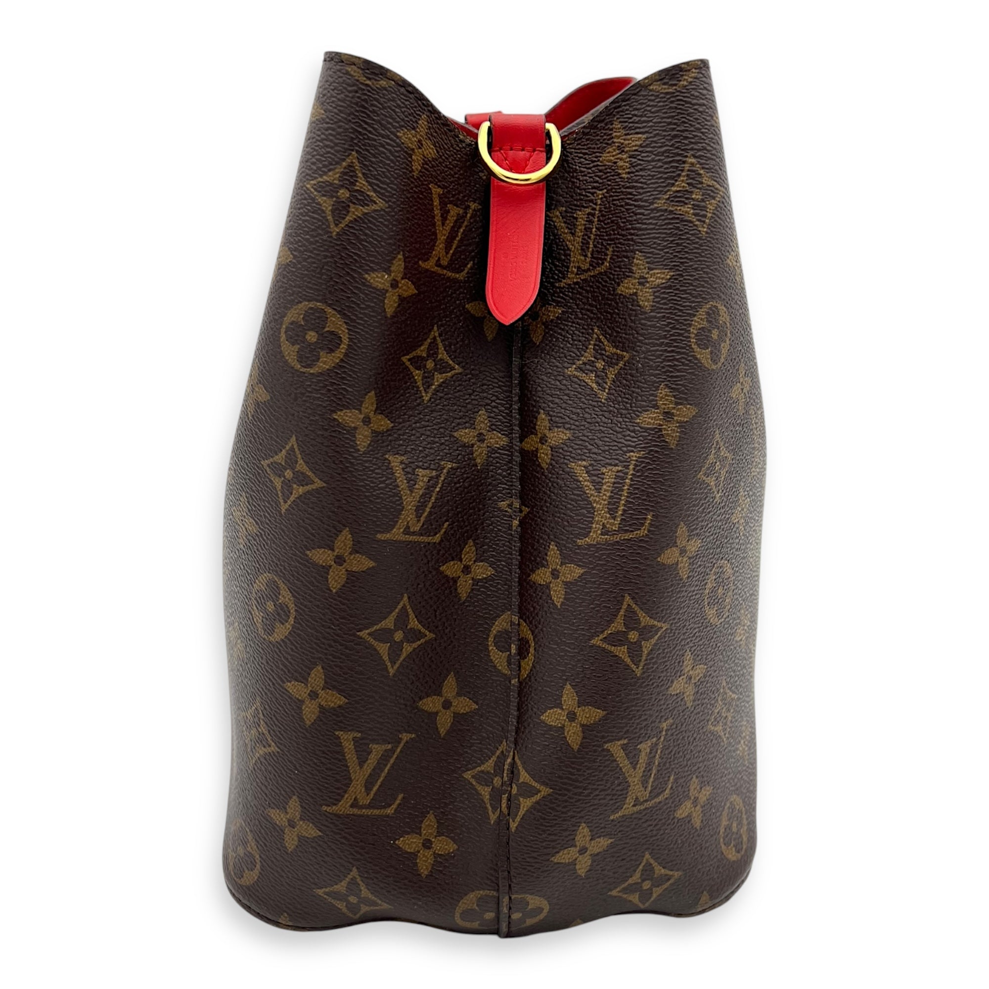 NeoNoe Crossbody Bag Brown in Monogram Coated Canvas, Gold hardware - Image 4