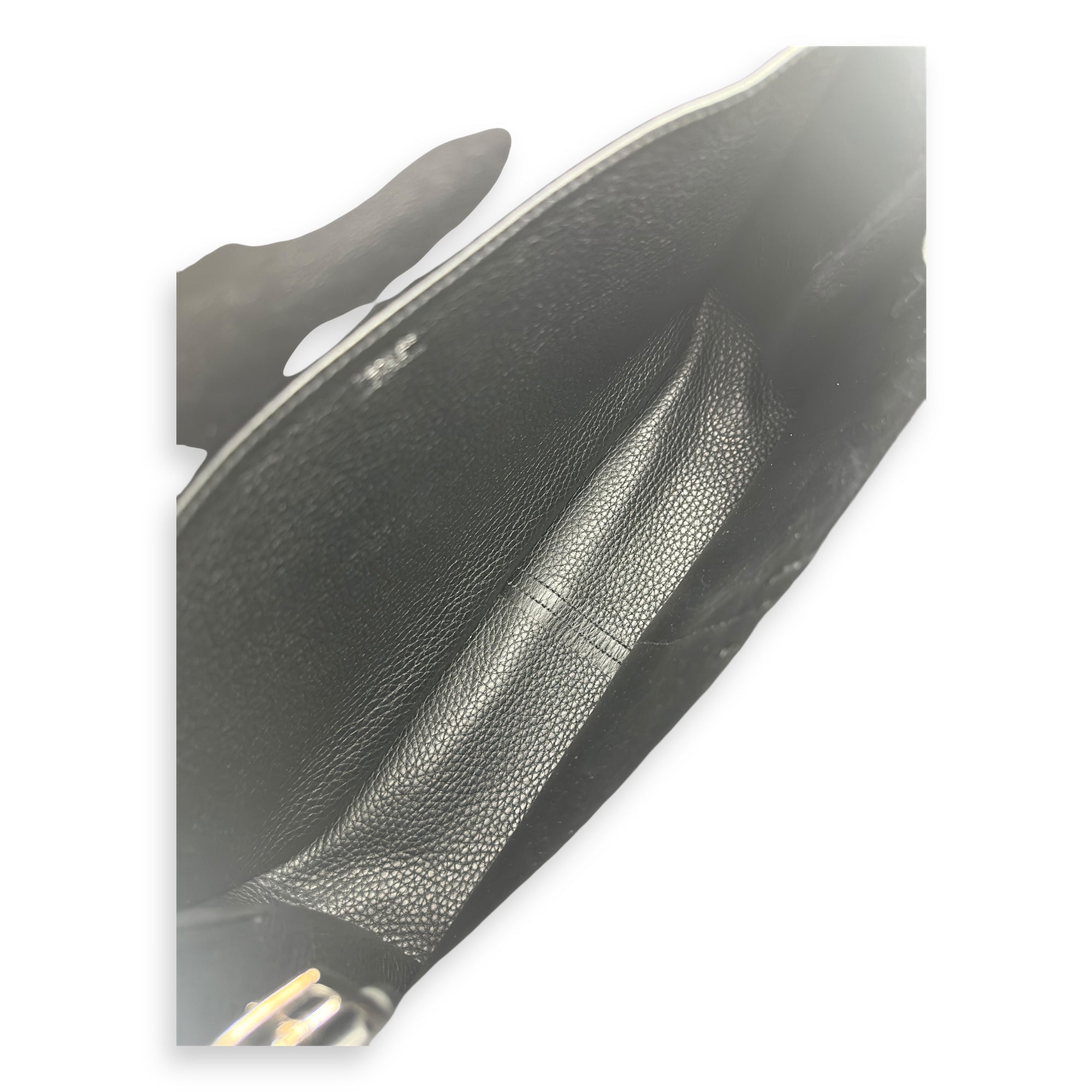 Halzan Black in Clemence, Silver hardware - Image 7