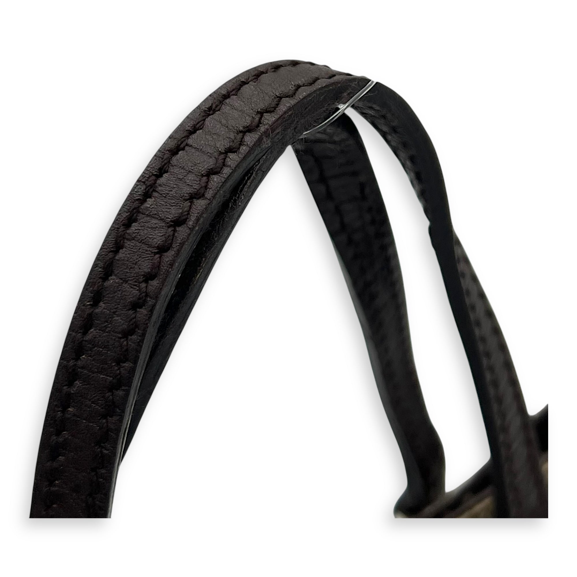 GG Supreme Mini Brown Top Handle Bag in Coated Canvas, Silver hardware - Image 8