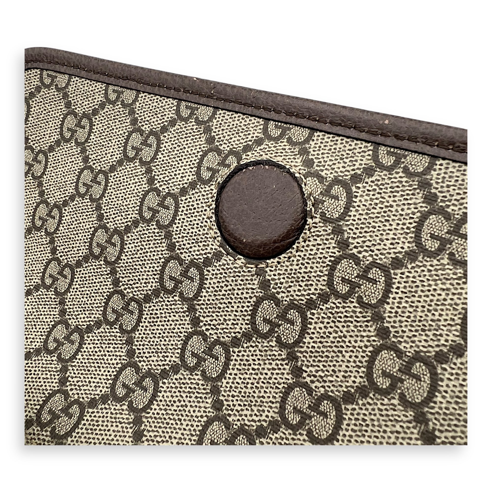 Neo Vintage Belt Bag Brown in Coated Canvas, Gold hardware - Image 8