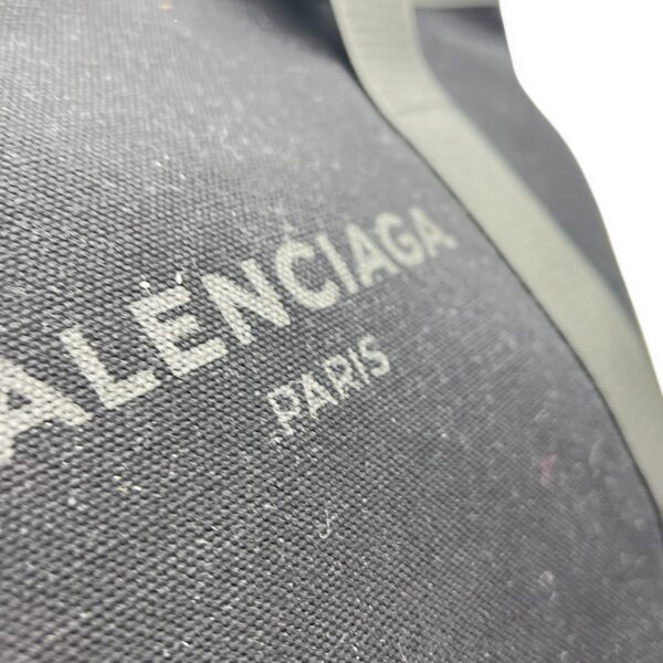 Logo Tote Bag Black in Canvas - Image 11