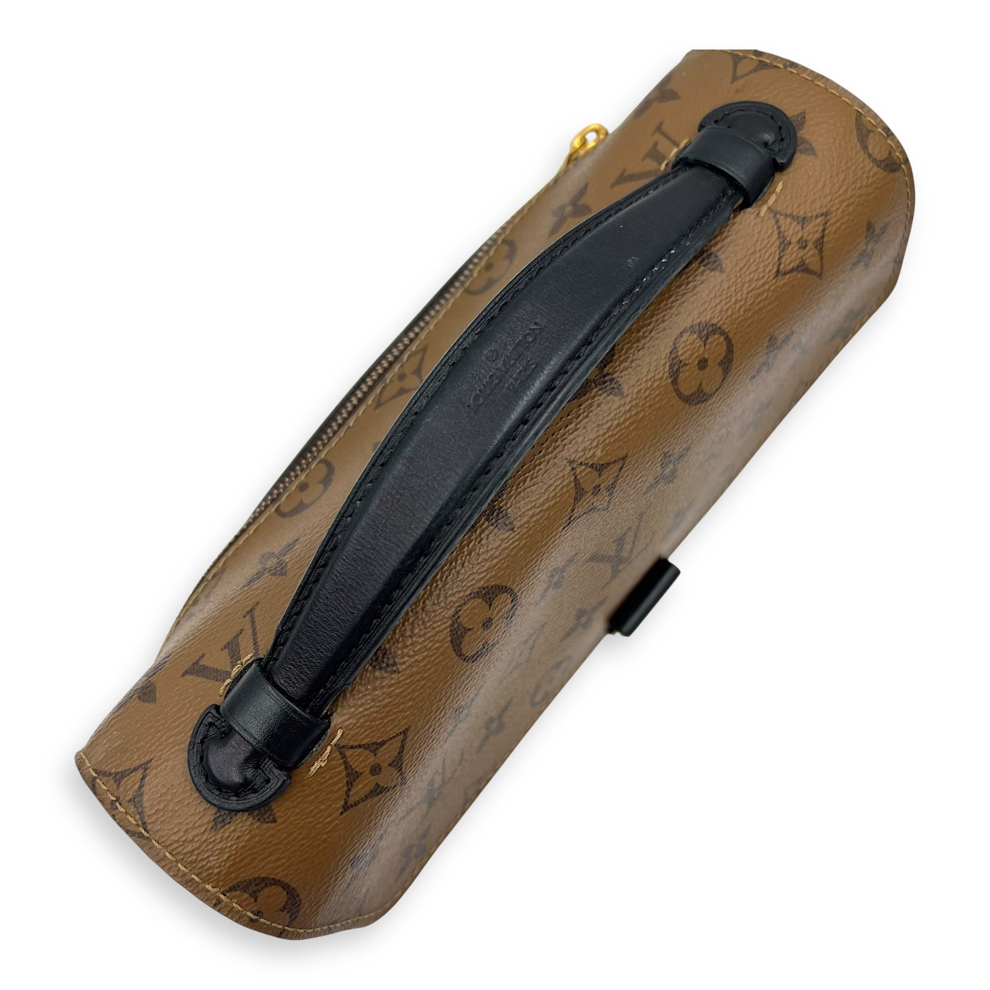 Metis Crossbody Bag Brown in Monogram Coated Canvas, Gold hardware - Image 13