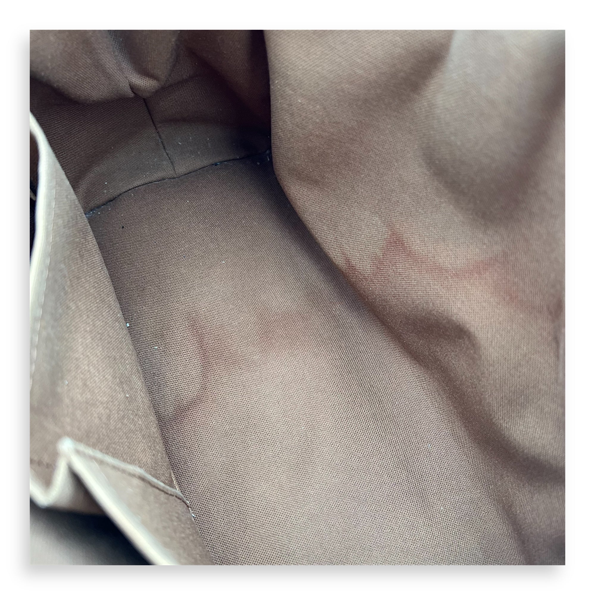 Tivoli Shoulder Bag PM Brown in Monogram Coated Canvas, Gold hardware - Image 16