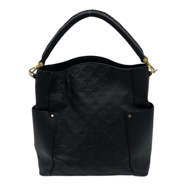 Bagatelle Shoulder Bag Black in Empreinte Leather, Gold hardware - Image 16