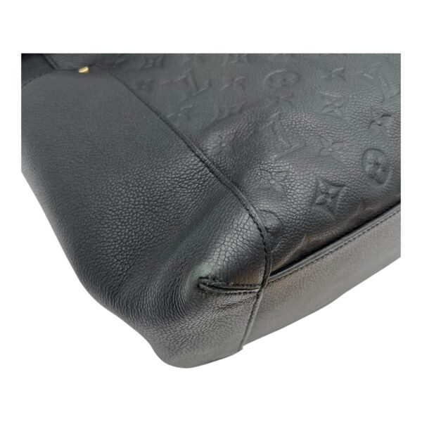 Bagatelle Shoulder Bag Black in Empreinte Leather, Gold hardware - Image 13