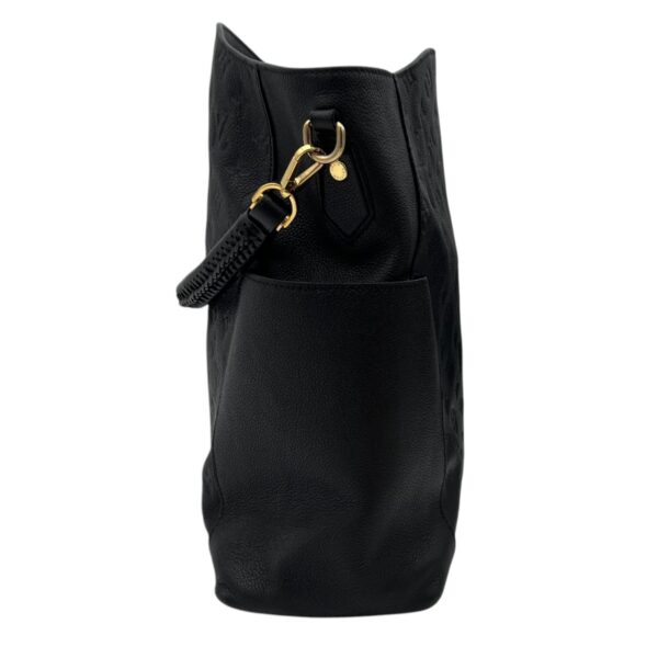 Bagatelle Shoulder Bag Black in Empreinte Leather, Gold hardware - Image 5