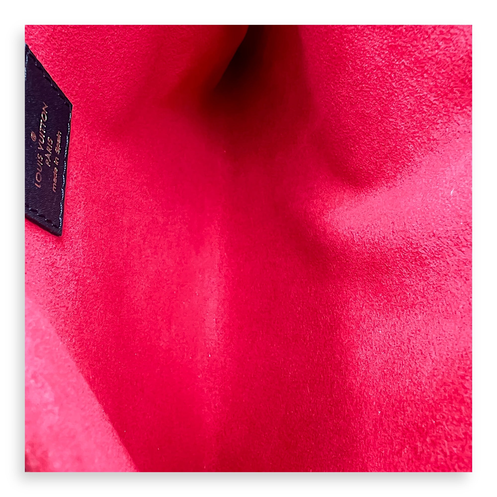 Tuileries Pouch Brown in Monogram Coated Canvas, Gold hardware - Image 14