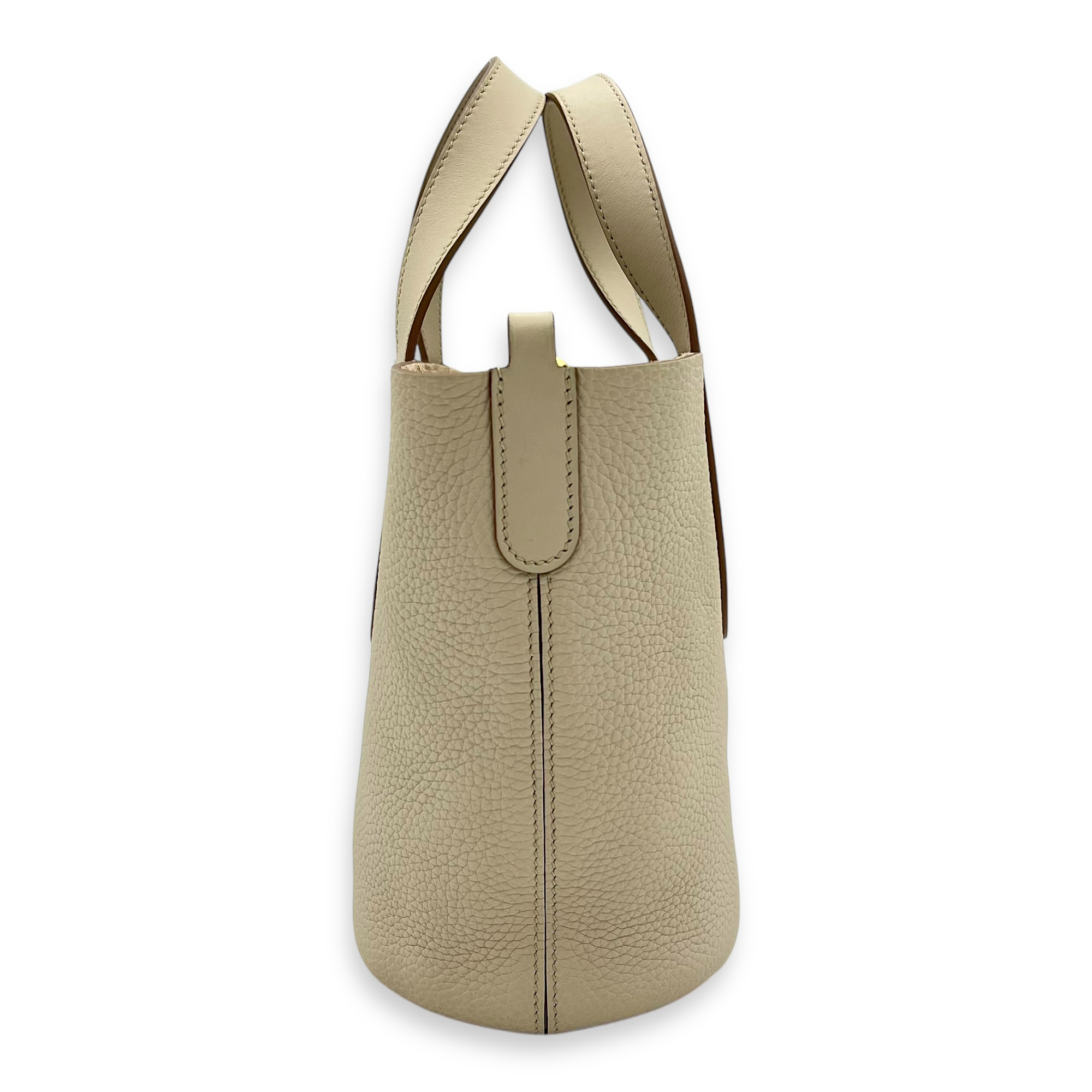 In The Loop 18 Beige Marfa in Clemence/Swift, Gold hardware - Image 4